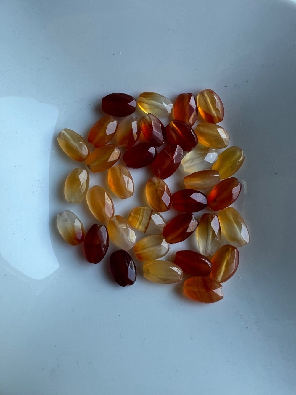 Assorted Carnelian Beads for Jewelry Making - Lot of 150 Beads
